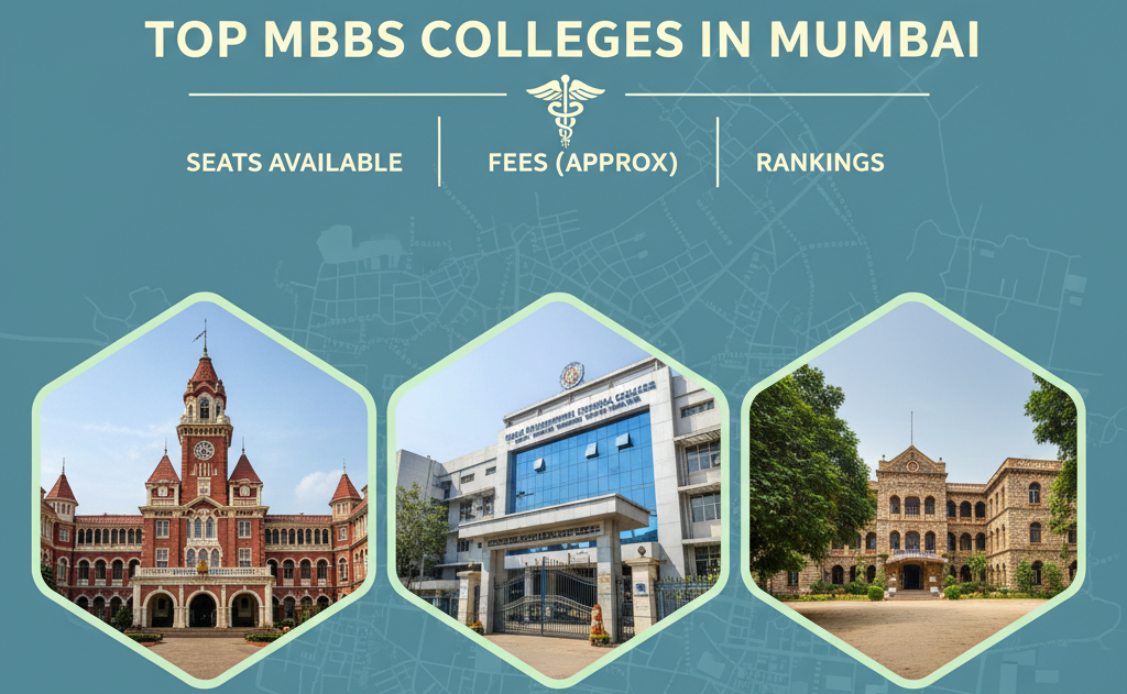 Top MBBS colleges in Mumbai: Seats available, fees, and rankings